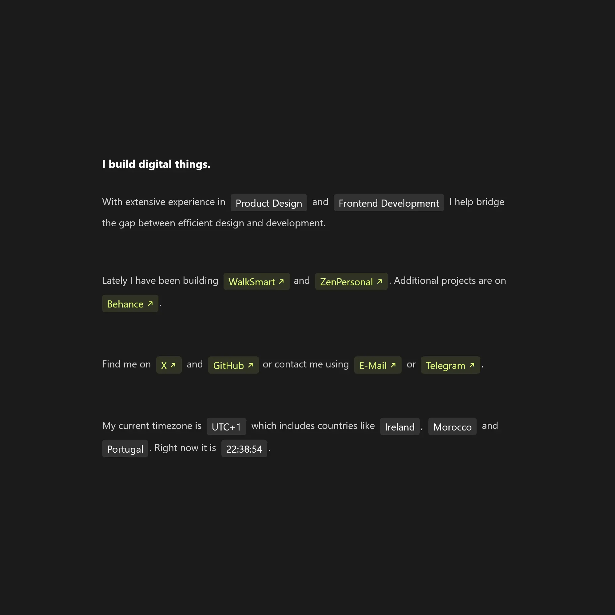 Screenshot of Marcelo Kunze