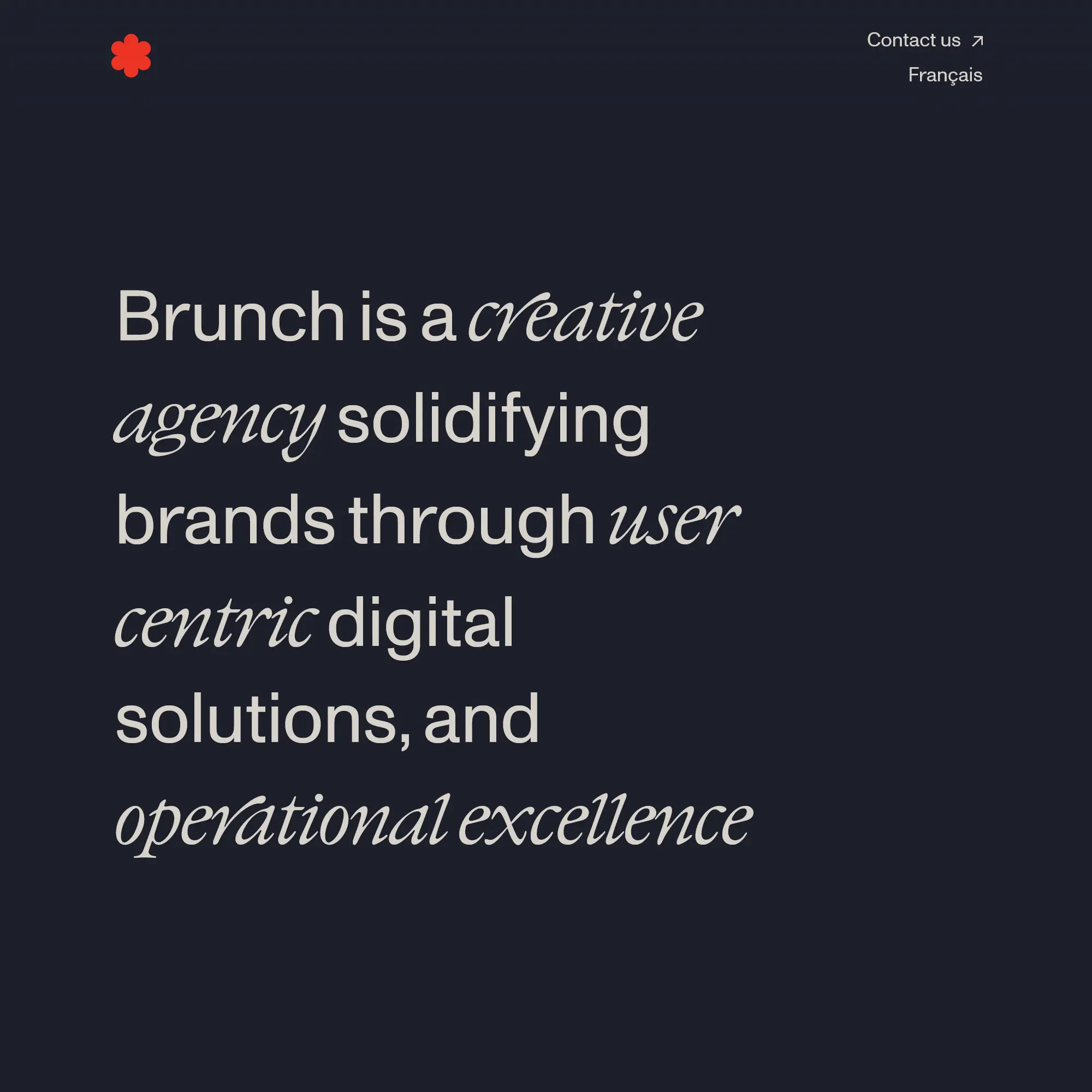 Screenshot of Brunch