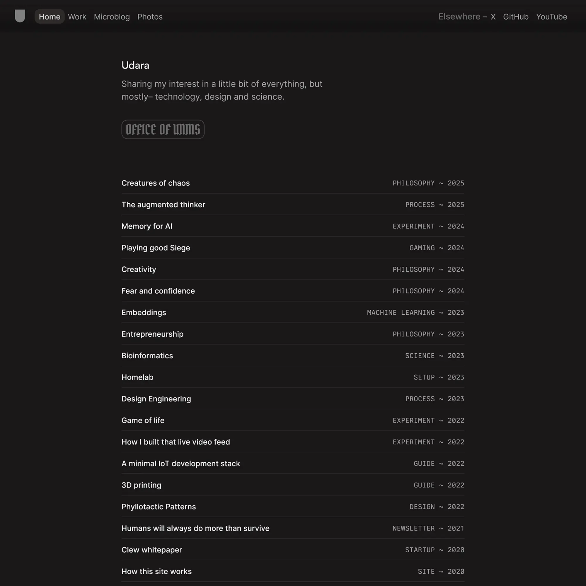 Screenshot of Udara Jay