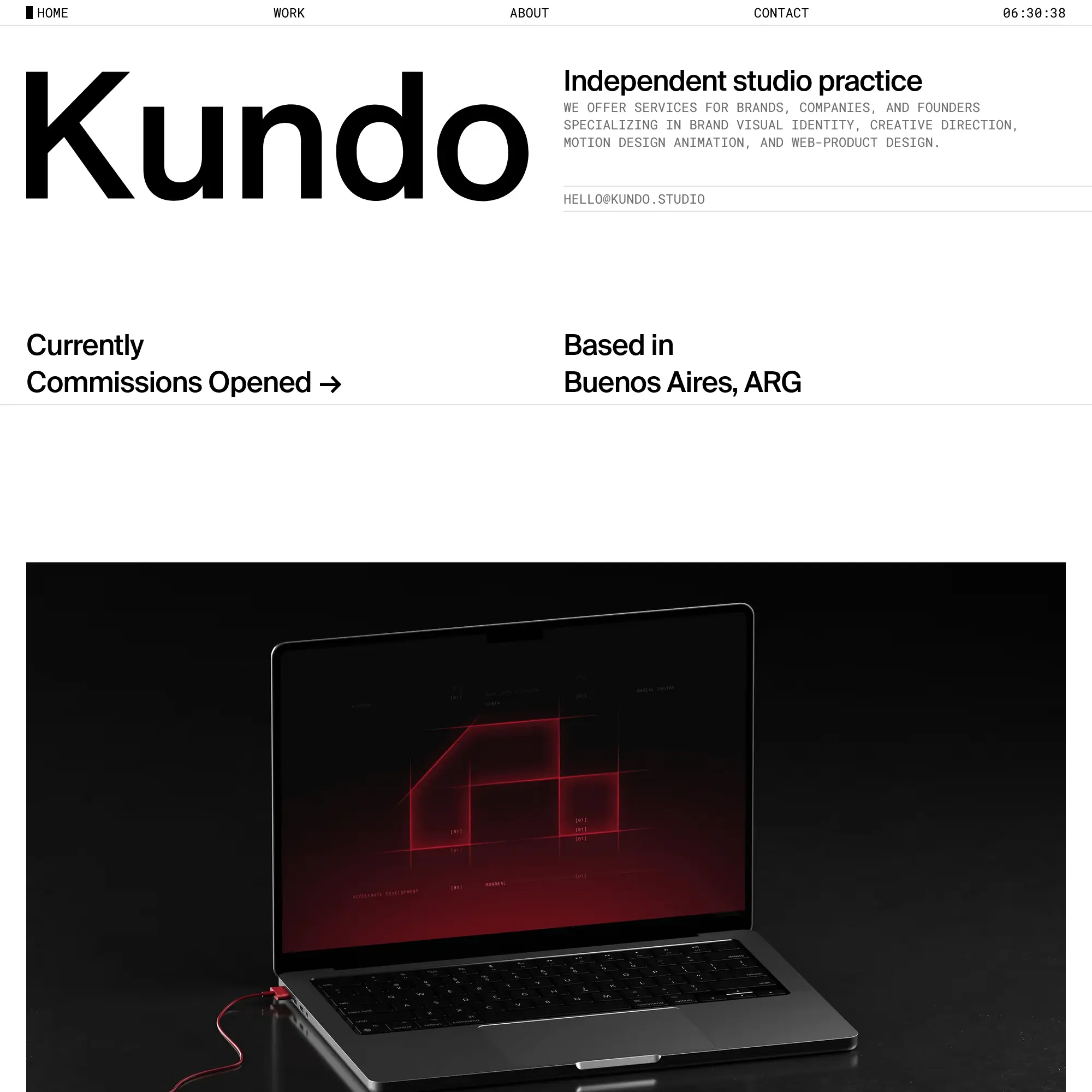 Screenshot of Kundo Studio
