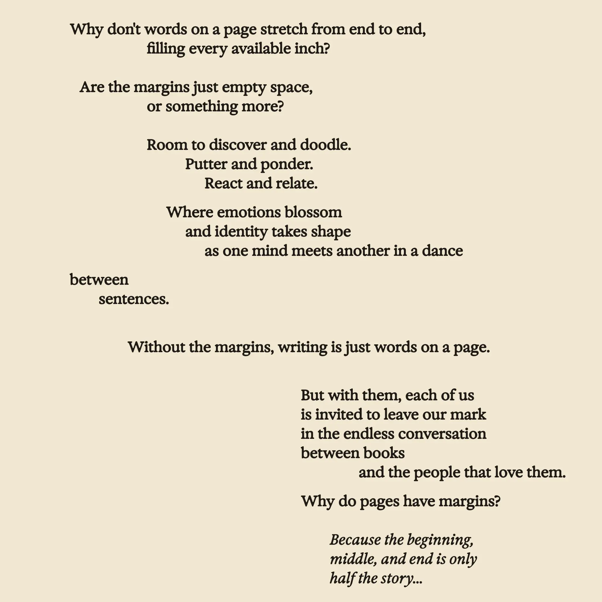 Screenshot of Margins