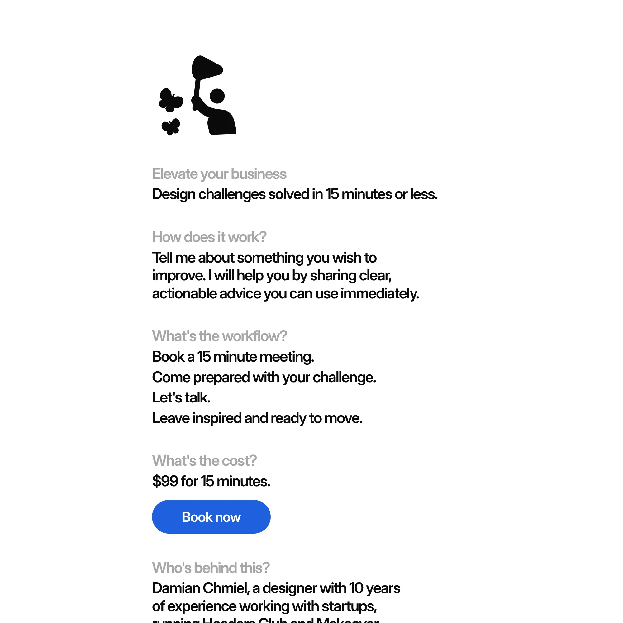 Screenshot of 15min.design