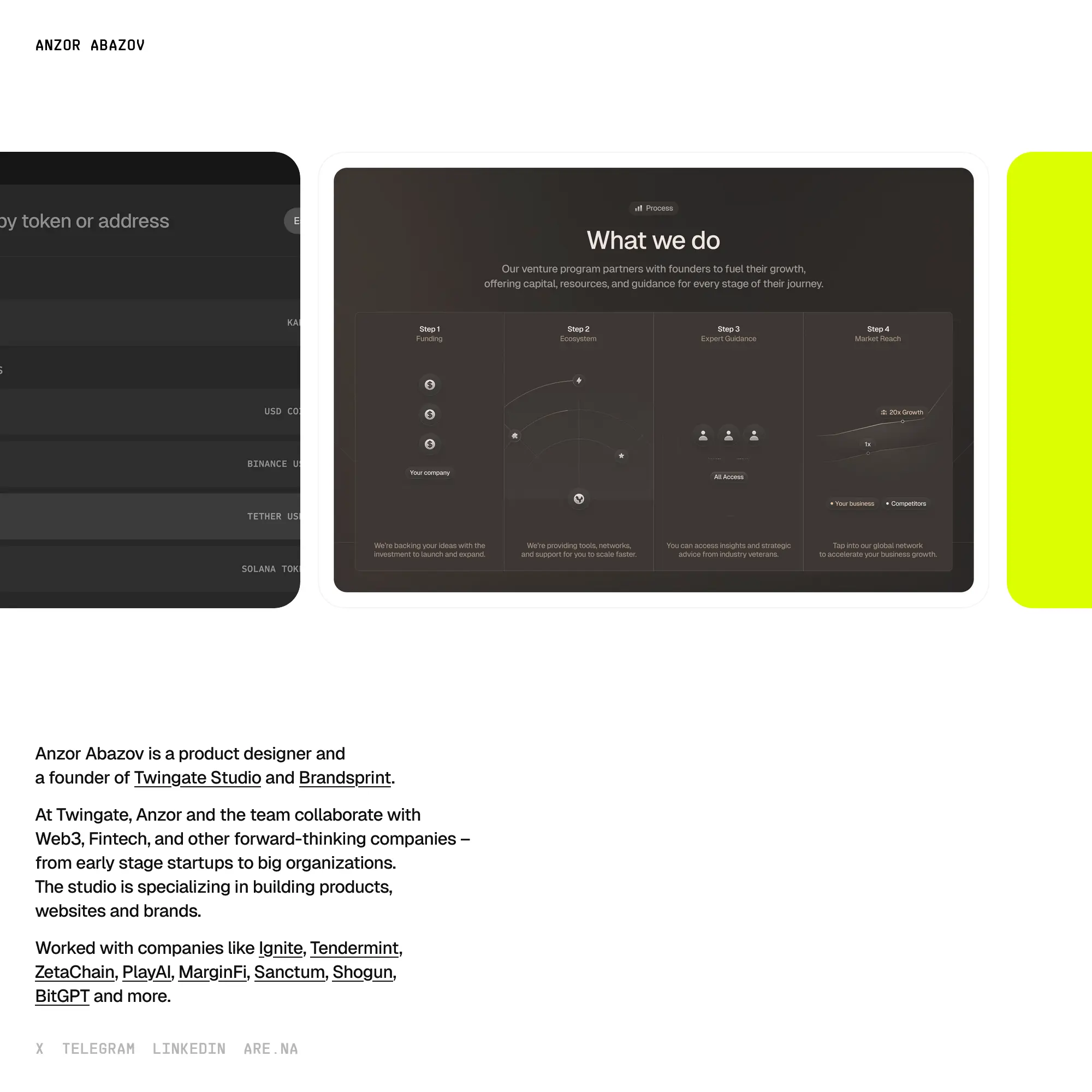 Screenshot of Anzor Abazov