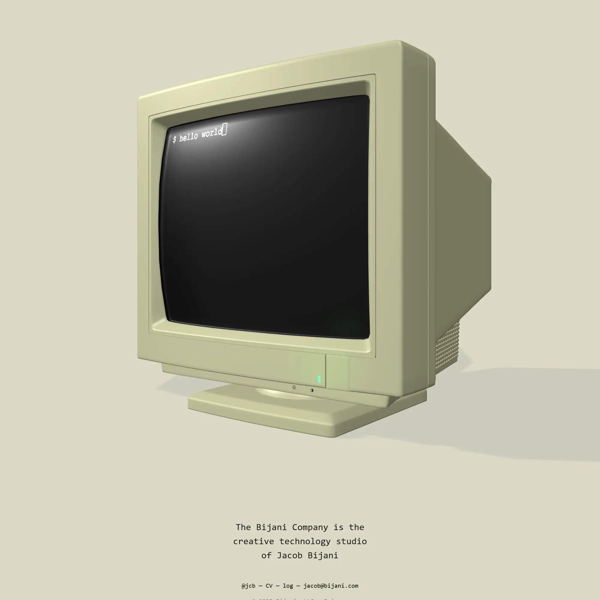 Screenshot of The Bijani Company