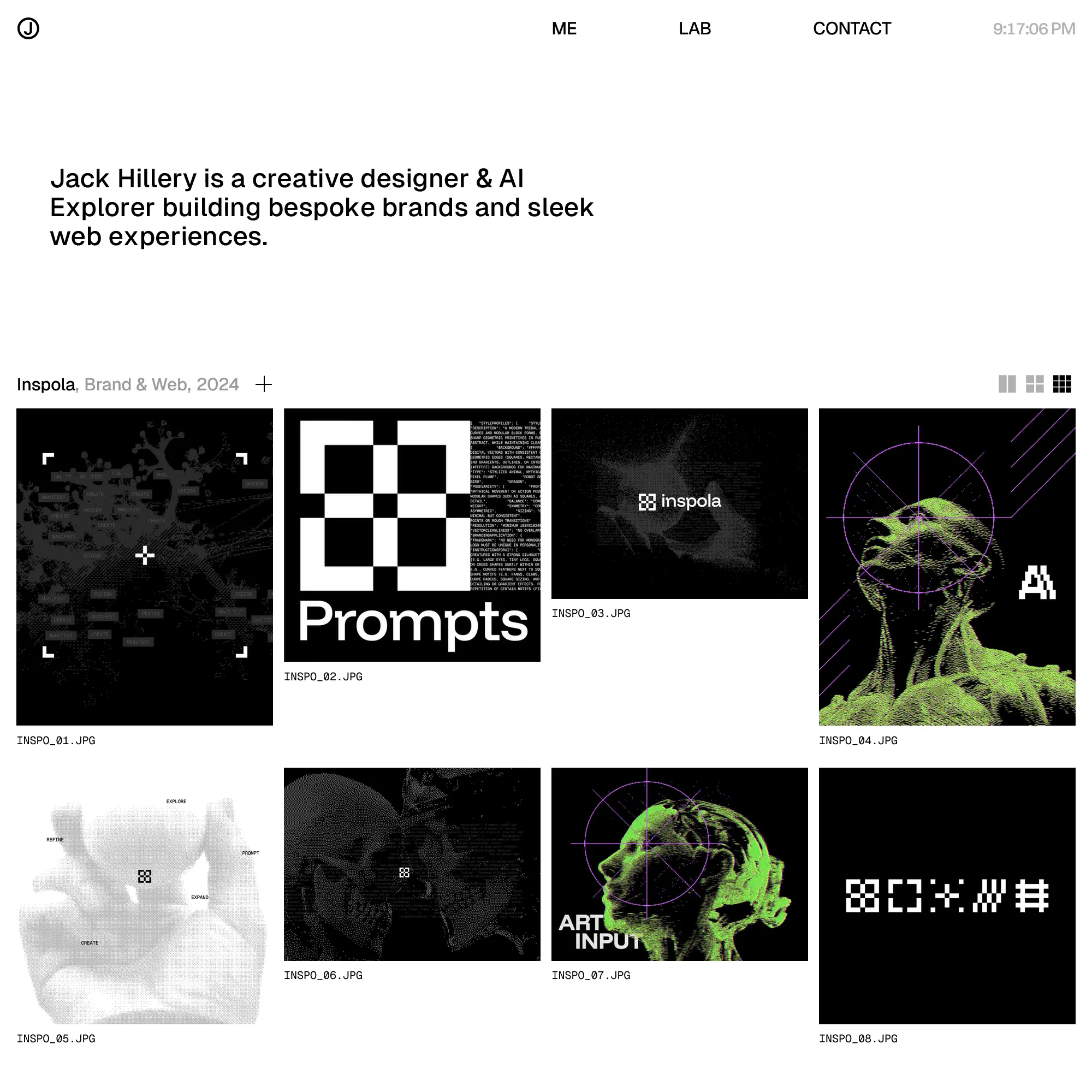 Screenshot of Jack Hillery