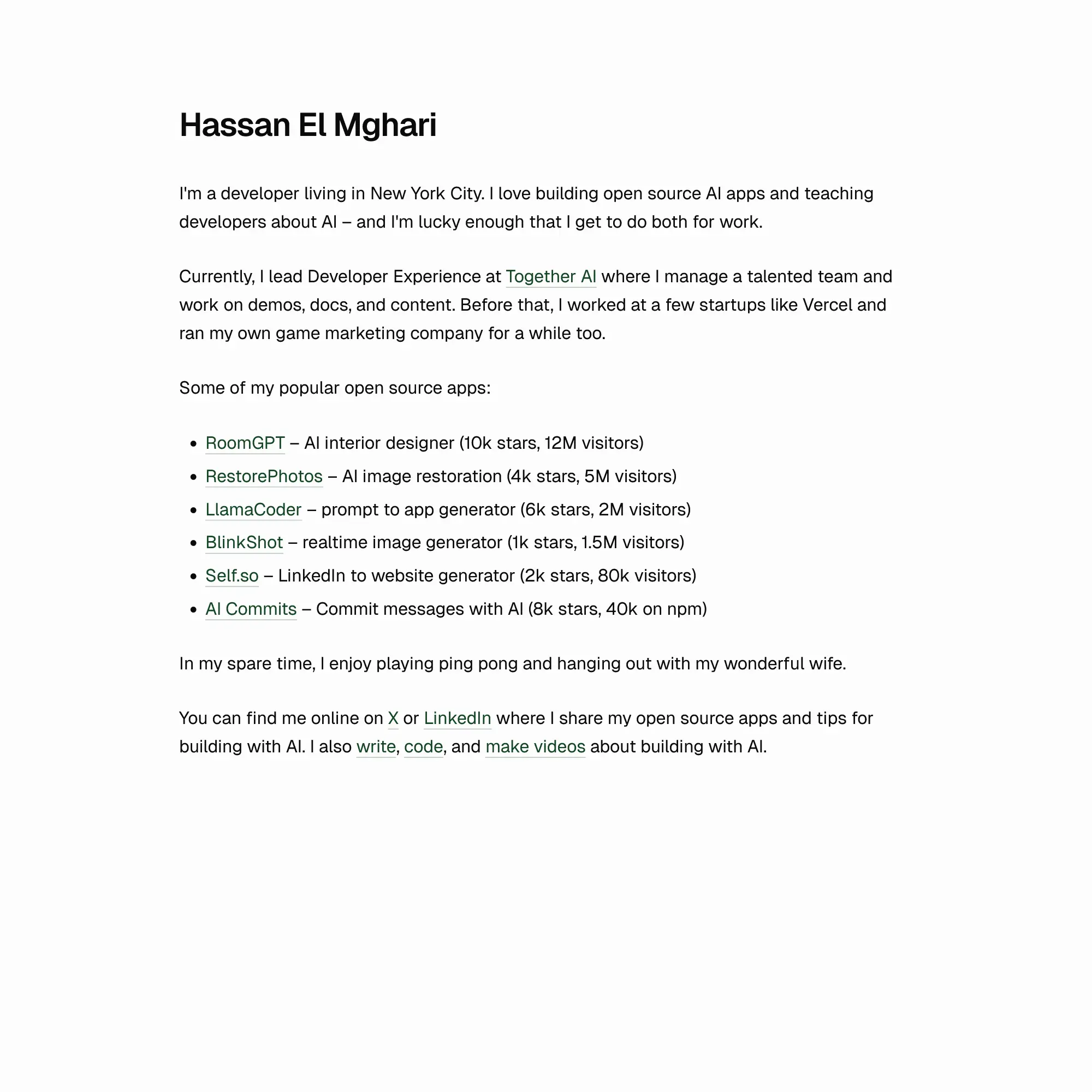 Screenshot of Hassan El Mghari